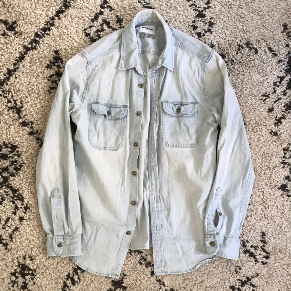 Denim Button Up Shirt